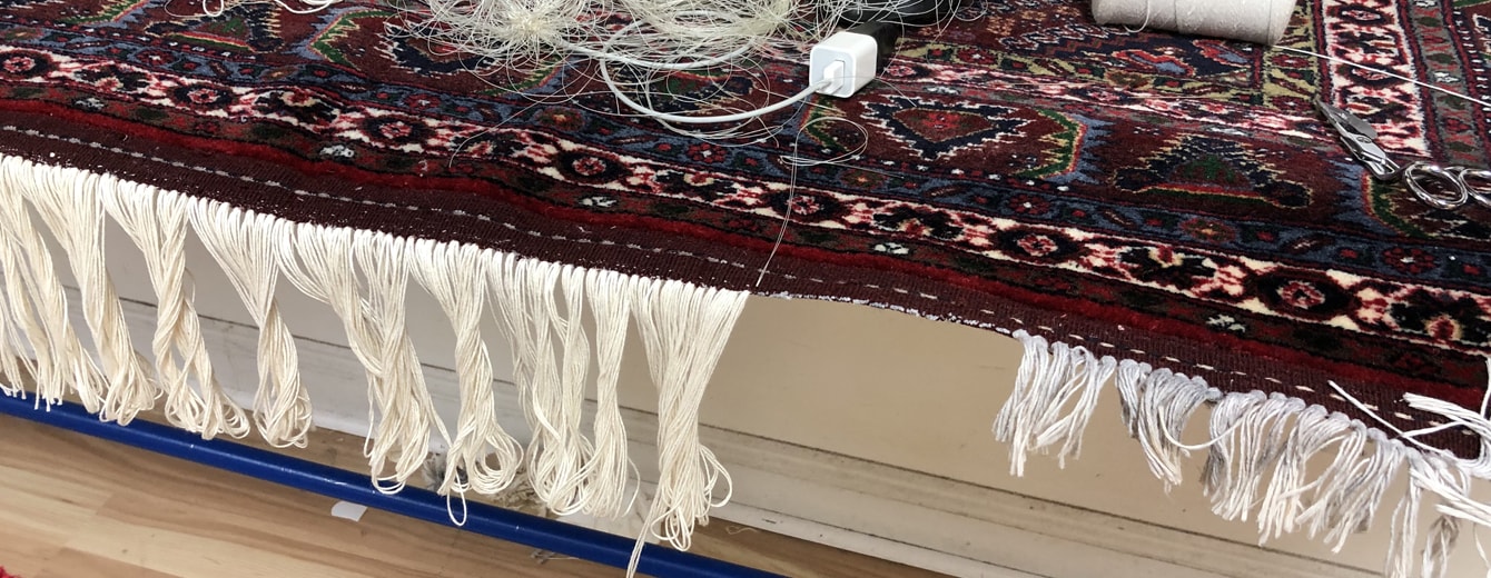 Rug Fringe Repair